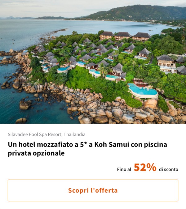 Un hotel mozzafiato a 5* a Koh Samui con piscina privata opzionale