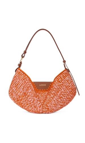 Swing medium rafia shoulder bag