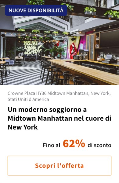 Un moderno soggiorno a Midtown Manhattan nel cuore di New York