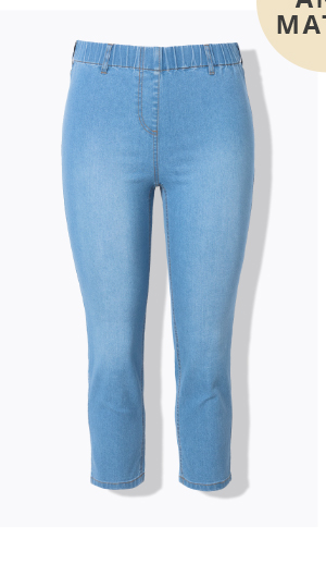 Jeggings a 7/8 modello Sienna con taglio della gamba aderente e cintura elastica