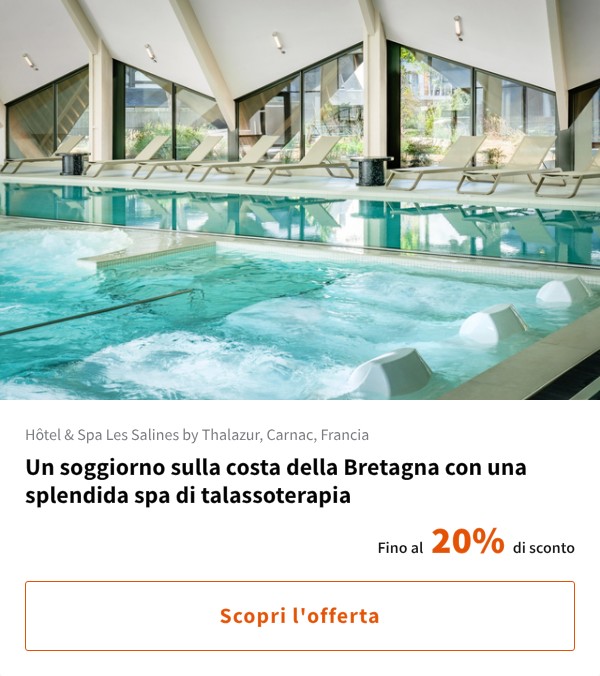 Un soggiorno sulla costa della Bretagna con una splendida spa di talassoterapia