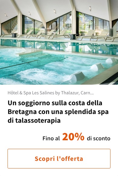 Un soggiorno sulla costa della Bretagna con una splendida spa di talassoterapia