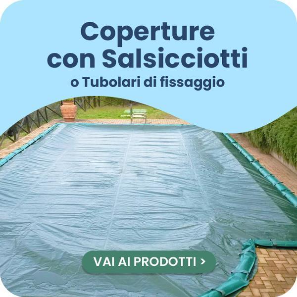 Coperture con salsicciotti o tubolari di fissaggio