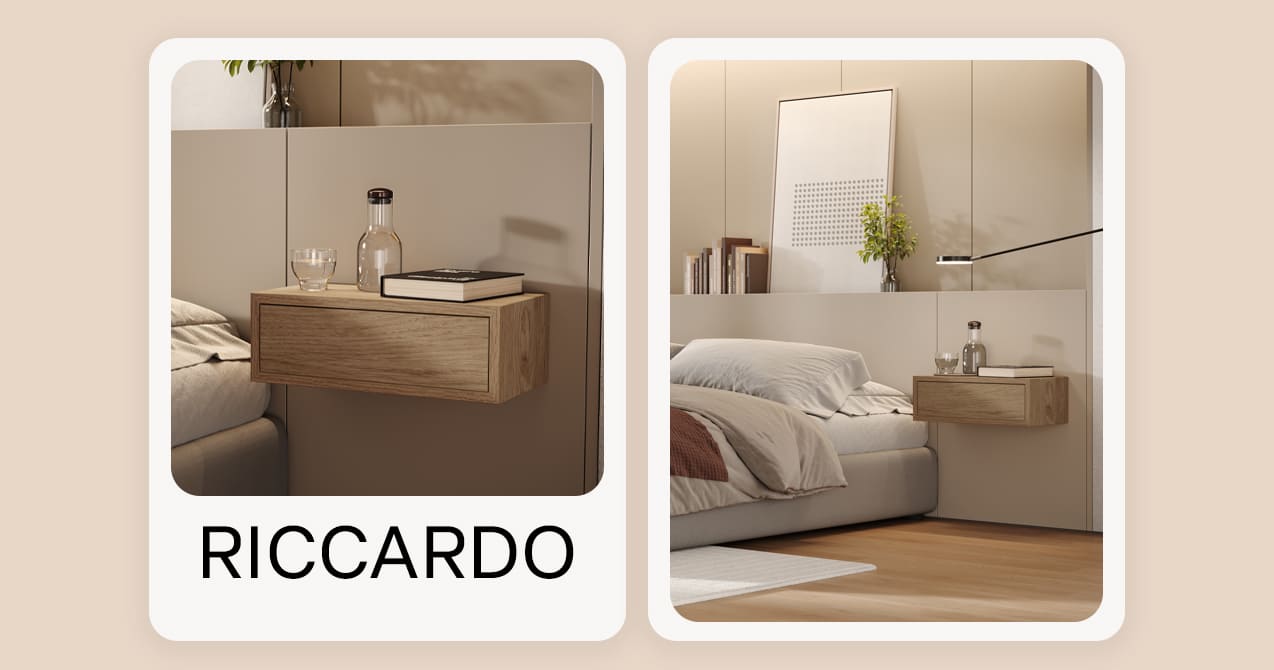 Mobili Fiver - Comodini Riccardo