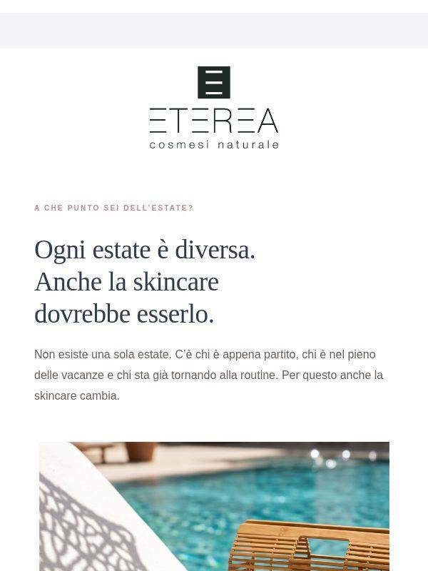 ☀️Ogni estate è diversa. Anche la skincare dovrebbe esserlo.