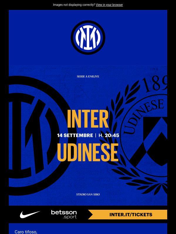 Inter-Udinese: una partita da vivere insieme 🏟⚫🔵