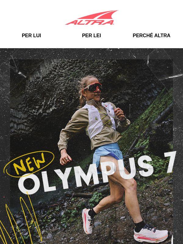 Nuova Olympus 7: Creata per il trail