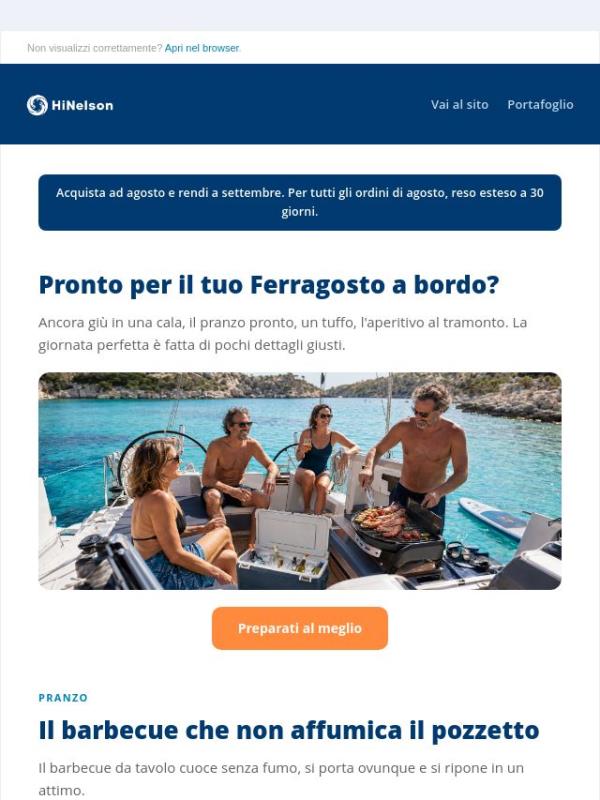 Ferragosto in rada: cosa serve davvero (e cosa no)