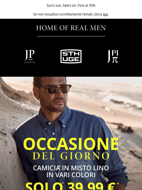 Occasione del giorno! 🔥Camicia in misto lino in vari colori solo 39,99€
