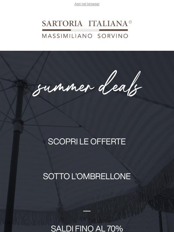 Summer Deals: saldi fino al 70%
