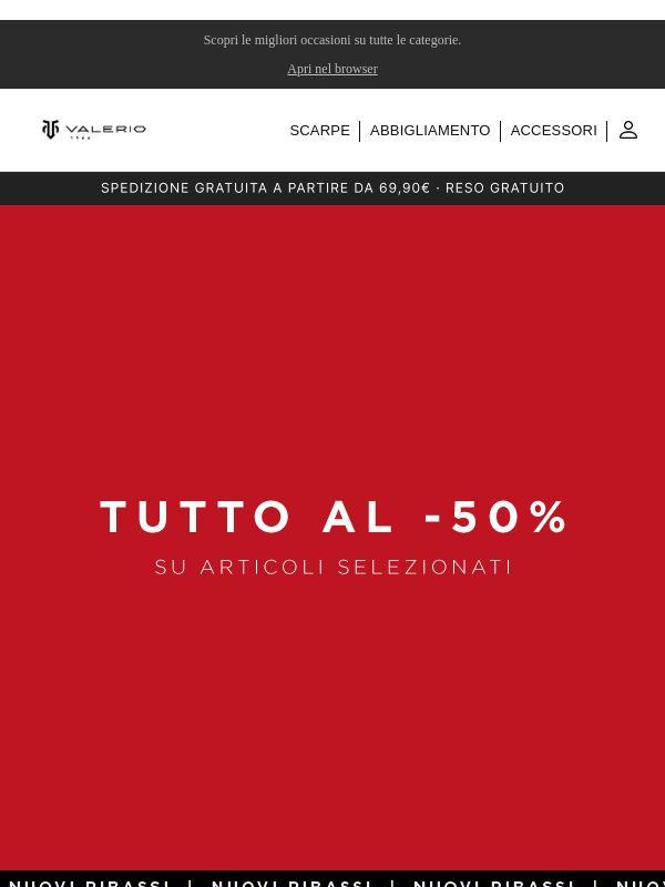 I ribassi continuano.