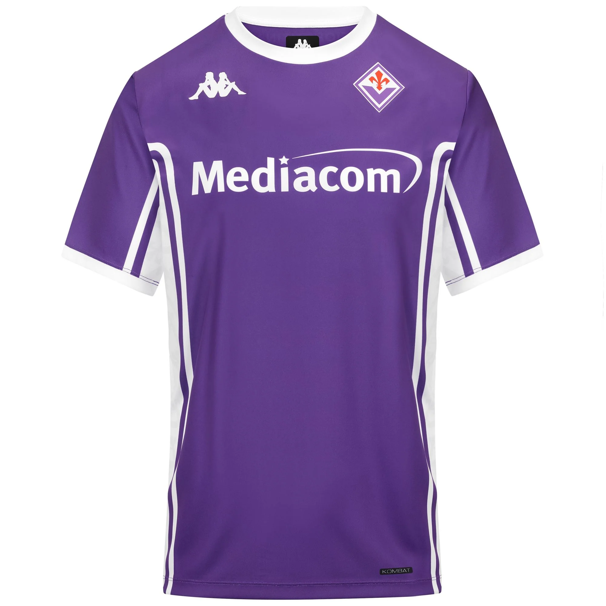 Image of KOMBAT EXTRA 2026 HOME FIORENTINA - Active Jerseys - Shirt - Man - Violet Tillandsia-White