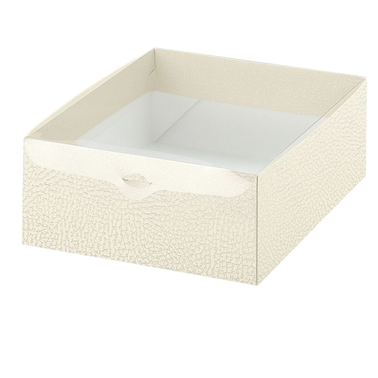 Image of Scatola Alta con Coperchio Trasparente