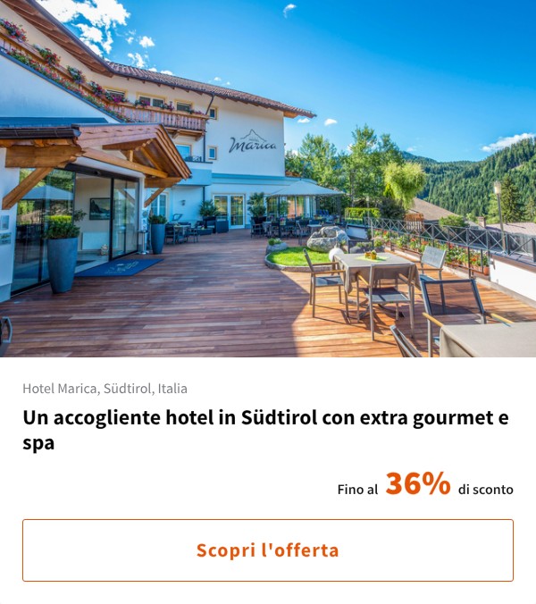 Un accogliente hotel in Südtirol con extra gourmet e spa