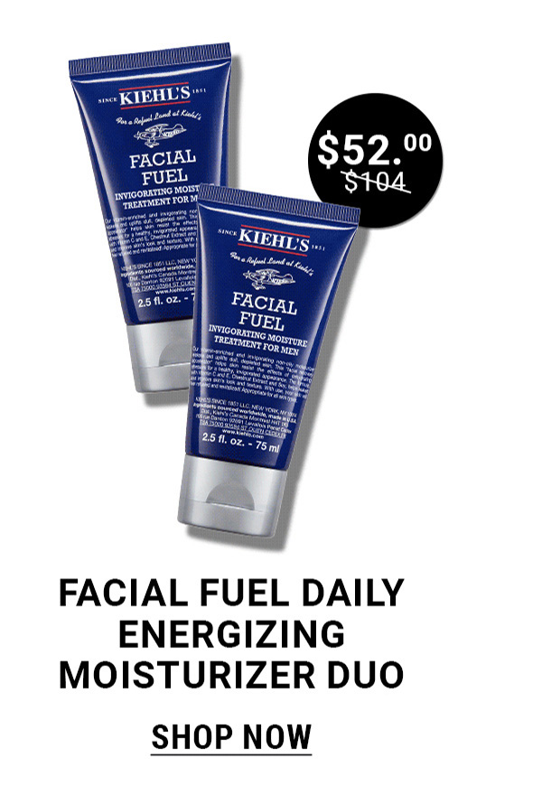 FACIAL FUEL DAILY ENERGIZING MOISTURIZER DUO