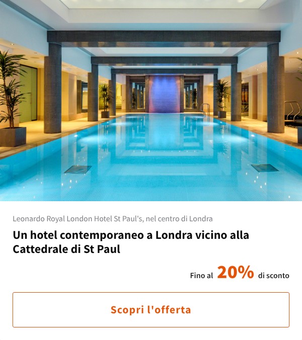 Un hotel contemporaneo a Londra vicino alla Cattedrale di St Paul