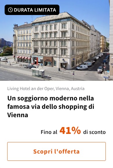 Un soggiorno moderno nella famosa via dello shopping di Vienna