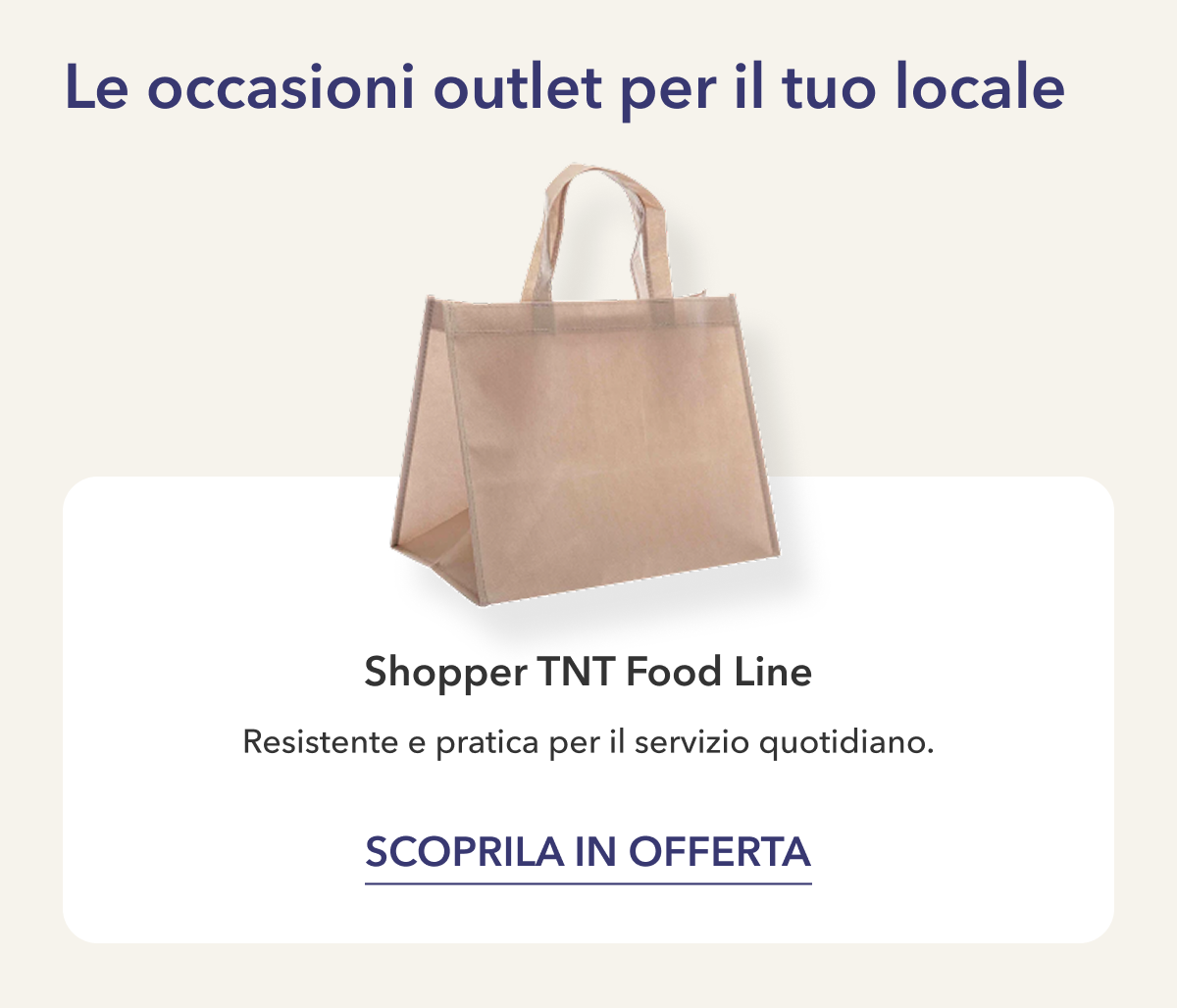 Shopper TNT Food Line