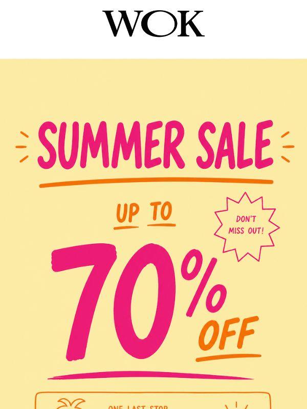 Summer Sale is Still on!