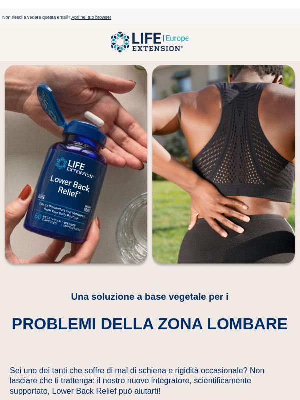 Di' addio al mal di schiena
