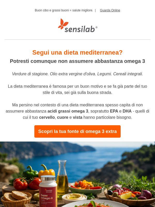 Un piccolo extra per la tua dieta mediterranea🐟