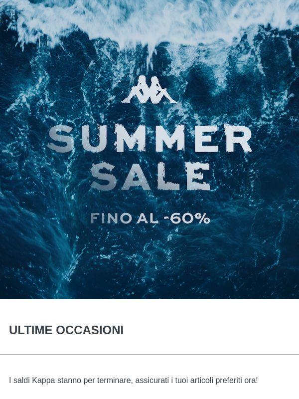 ⌛ Ultime occasioni: saldi fino al 60%