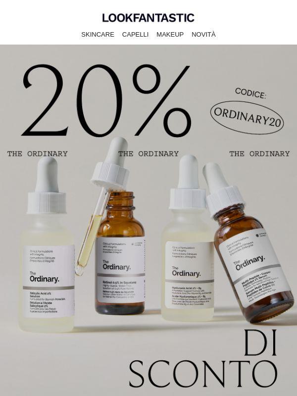 -20% su The Ordinary | Solo oggi