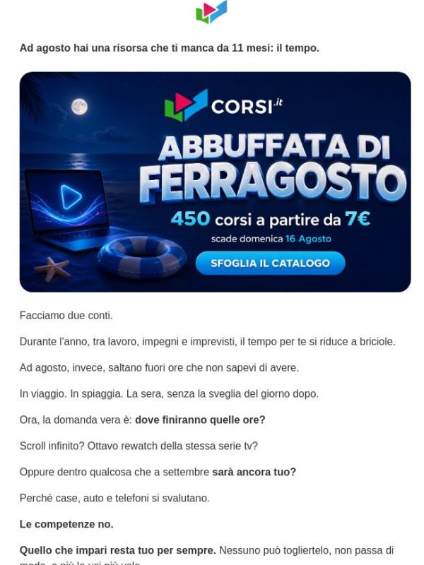 Non puoi perderti questa promo...