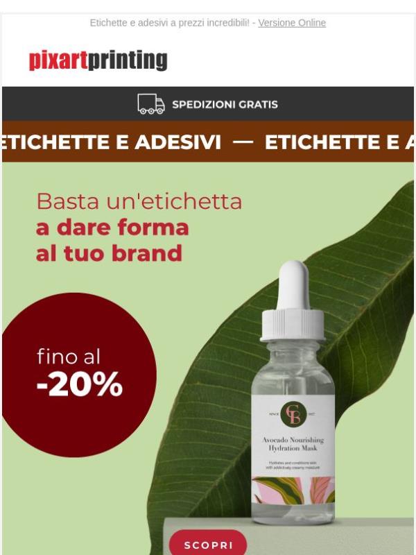 Ultimi giorni di promo fino al -20%!