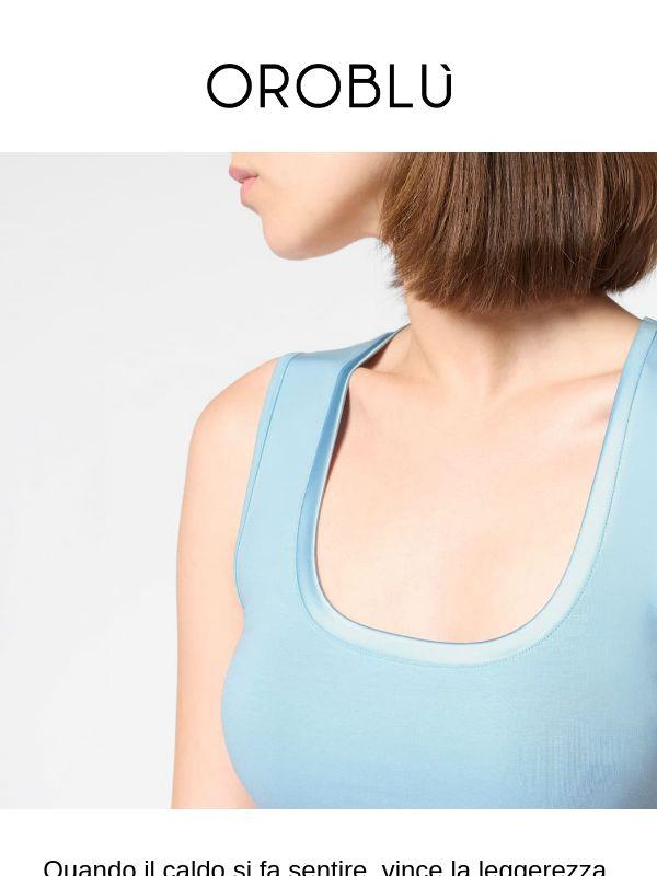 🌱 Il Top Spalla Larga Perfect Line Cotton