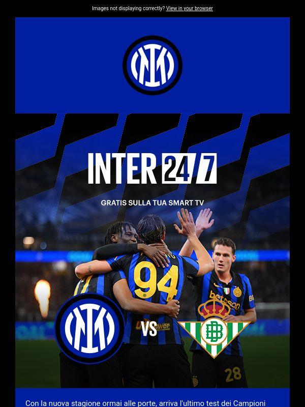 Guarda LIVE gratis l'ultima amichevole dell'estate nerazzurra