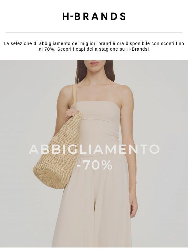 Abbigliamento -70% ⏰