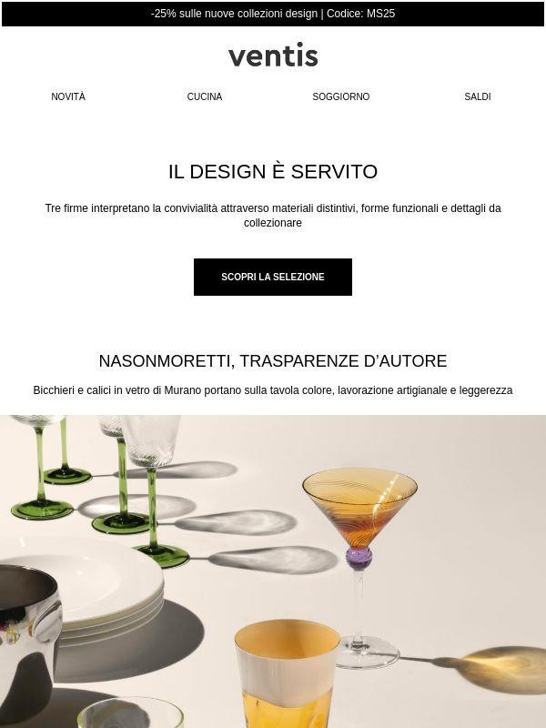 The Table Edit: tre icone del design