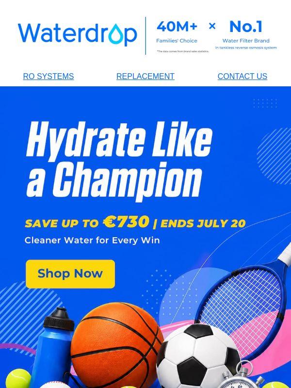 Il gioco è iniziato! Le offerte della Settimana dello Sport iniziano ora ⚽