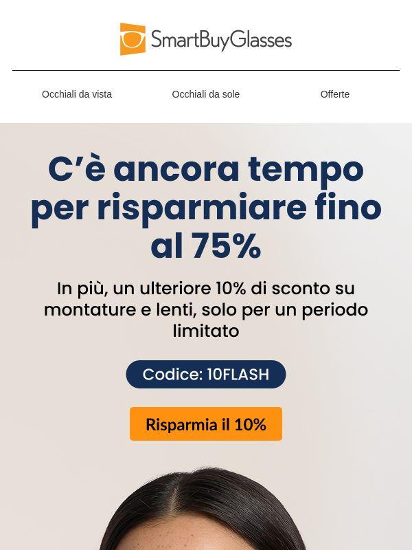 Ti diamo più tempo per risparmiare