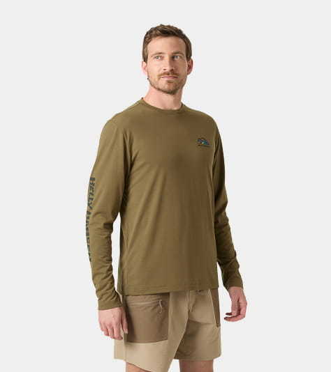 Men's Skog Graphic Long Sleeve Tee
