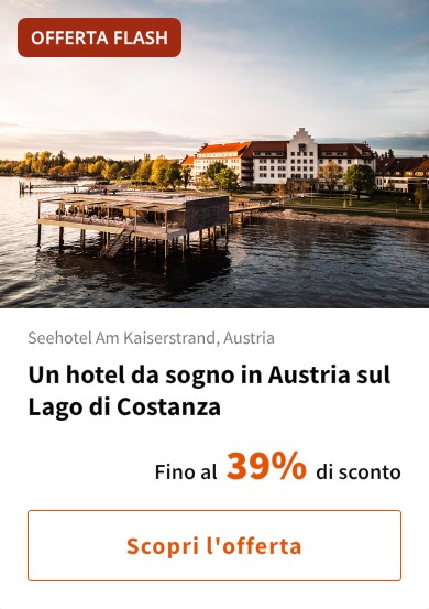Un hotel da sogno in Austria sul Lago di Costanza