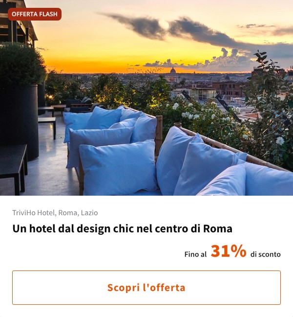 Un hotel dal design chic nel centro di Roma
