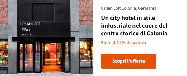 Un city hotel in stile industriale nel cuore del centro storico di Colonia