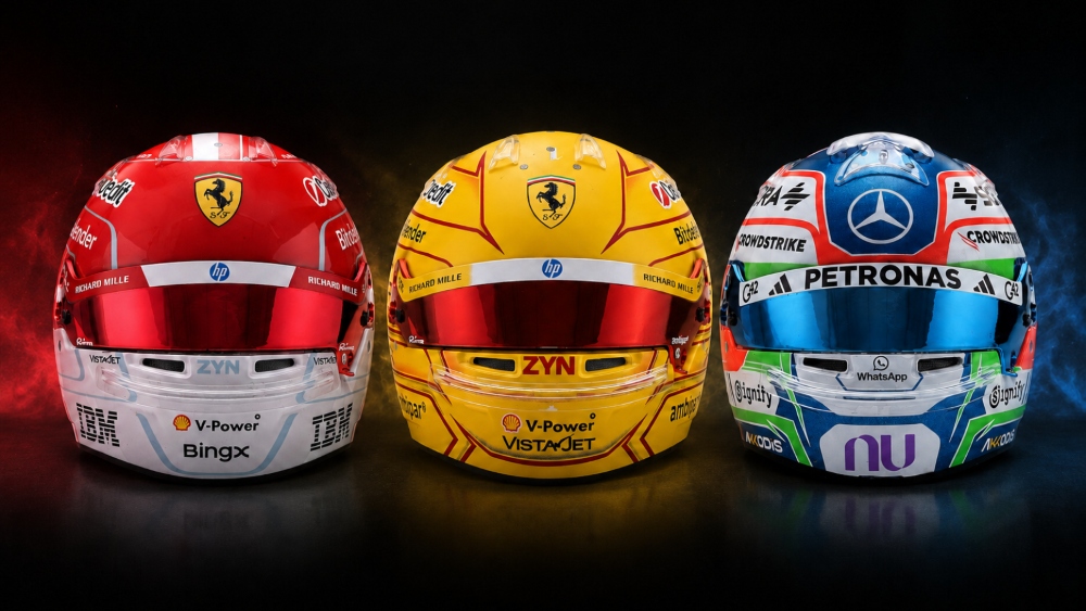 Formula 1 Model Helmets