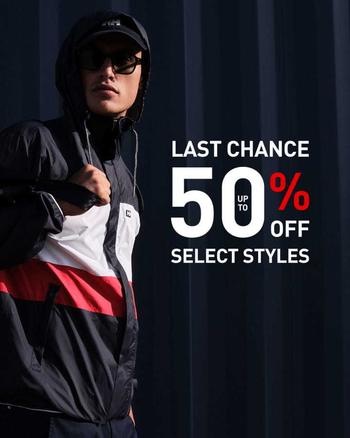 Last Chance - up to 50% off select styles