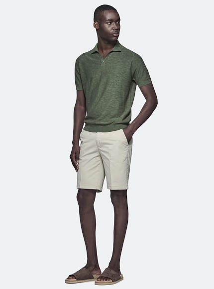 Bermuda in cotone gabardine