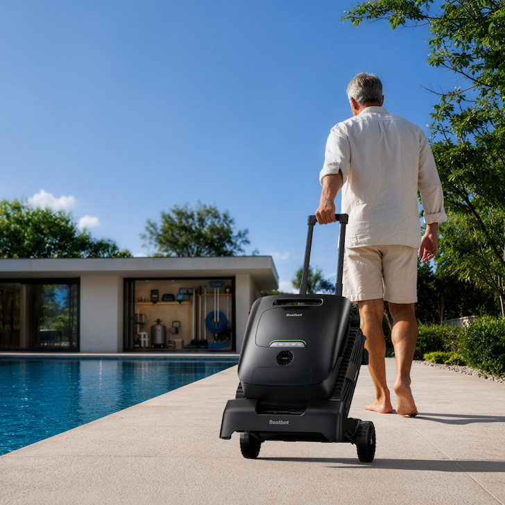 CARRELLO PER ROBOT PULITORE PER PISCINA