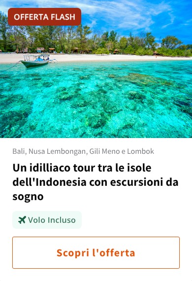 Un idilliaco tour tra le isole dell'Indonesia con escursioni da sogno