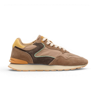Sneakers City Chroma in pelle marrone