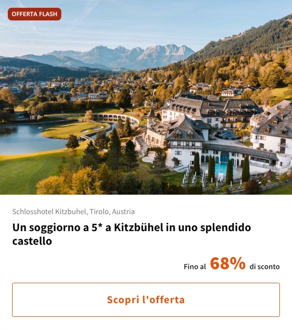 Un soggiorno a 5* a Kitzbühel in uno splendido castello