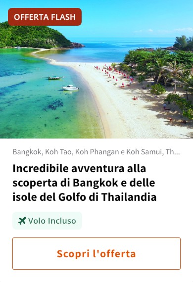 Incredibile avventura alla scoperta di Bangkok e delle isole del Golfo di Thailandia