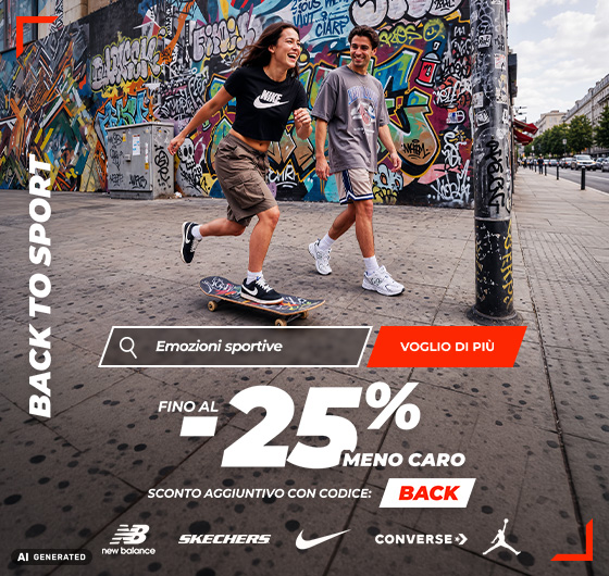 Back to Sport! Fino al -25%