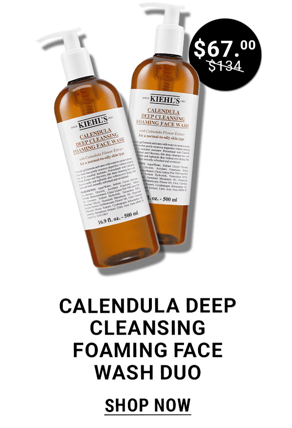 Calendula Deep Cleansing Foaming Face Wash Duo