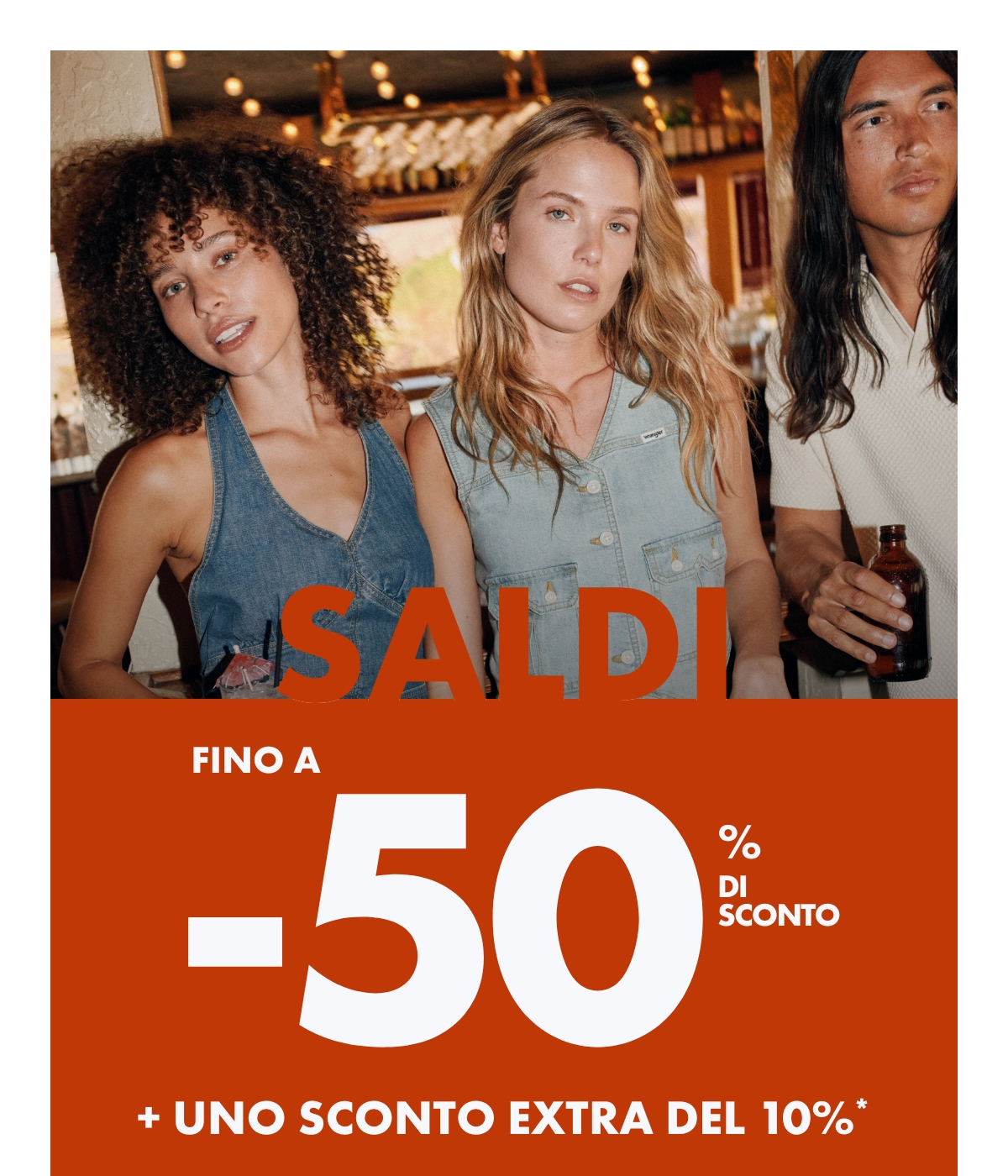 SALDI FINO AL -50%*
